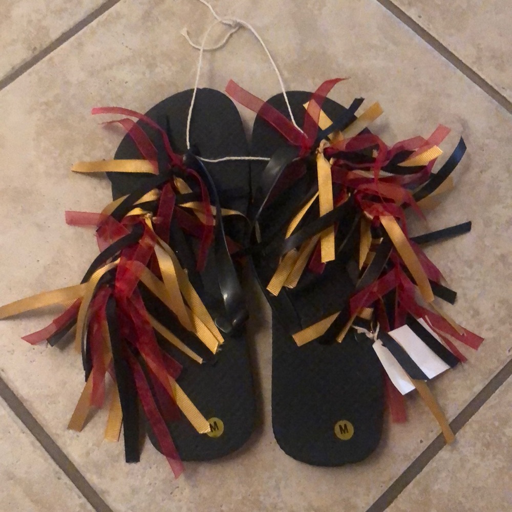 Game Day Florida State inspired Flip Flops!
